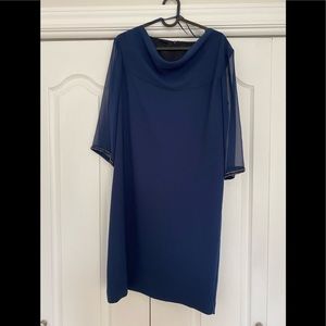 Blue coctail dress